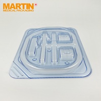 Emballage médical de classe thermoformée faite sur commande de plateau de boursouflure de cathéter médical