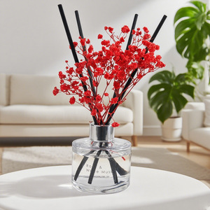 Molly Vinh Quang Nhà Hương Thơm Trang Trí Nội Thất Quà Tặng 120Ml Làm Mát Không Khí Lâu Dài Tinh Dầu Hoa Khô <span class=keywords><strong>Reed</strong></span> Khuếch Tán Bộ - Product Image 4