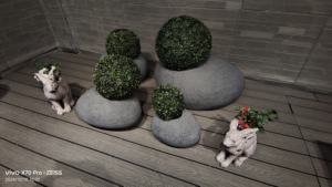 Offre Spéciale Grands Pots de Plantes en Fibre de Verre Ornement de Jardin Décoration Intérieure Vase sur Pied OEM Jardinière Intérieure/Extérieure Peinte Écologique - Product Image 5