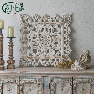 Cuadro Decorativo de Pared Tallado con Diseño del Día Siete, Estilo Retro Blanco, para Decoración del Hogar, Sala de Estar, Entrada, Cafetería, Casa de Huéspedes - Product Image 5