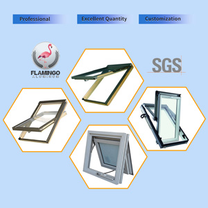 Fenêtre d'auvent à manivelle en aluminium électrique réglable automatique de haute qualité robuste - Product Image 3