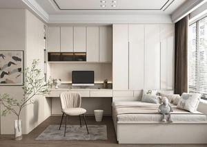 2025 nouveau Design garde-robe à la mode conçoit une armoire de placard multifonctionnelle avec bureau et étagère meubles de chambre - Product Image 4