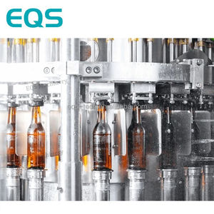 <span class=keywords><strong>Machine</strong></span> de remplissage de bière <span class=keywords><strong>flexible</strong></span> pour bouteilles et canettes, automatique, 200-8000 BPH, solution d'embouteillage sous vide SUS316 - Product Image 2
