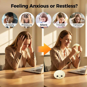 Large Dumpling Stress Ball with Steamer Colorful Squishy Bun Sensory <b>Toy</b> <b>for</b> <b>Anxiety</b> Relief, Squeeze Dough Ball <b>for</b> <b>Adults</b> Kids - Product Image 6