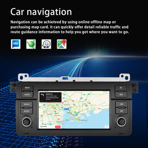 Autoradio Android 13 2Din pour BMW E46 avec BT WIFI 4G GPS Navigation <span class=keywords><strong>Radio</strong></span> Écran tactile 7 pouces - Product Image 4