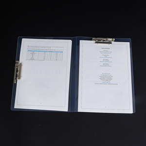 Stationery Supplies PP <strong>File</strong> Clips <strong>Folder</strong> Student test Paper Storage Punchless Clamp <strong>Folder</strong> Office School - Product Image 3