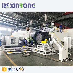 Ống nhựa máy móc PE rỗng tường quanh co ống máy làm xinrongplas nhà sản xuất cung cấp