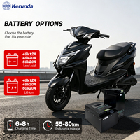 Moto électrique haute puissance 1000W, 10 pouces, 60V 20A, longue autonomie, haute vitesse, directement de l'usine