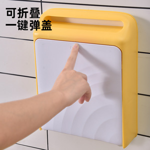 Wall Mounted Storage Tray Rectangle Foldable Easy Cleaning For Side Dishes Kitchen Shelf - Product Image 1