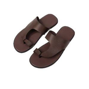 Sandales <span class=keywords><strong>tongs</strong></span> pour hommes, nouvelle mode estivale, <span class=keywords><strong>chaussures</strong></span> plates décontractées respirantes, antidérapantes pour l'extérieur - Product Image 5