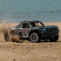 Hengqi HK1205 Voiture RC professionnelle sans balais à quatre roues motrices, haute vitesse, tout-terrain, modèle de course désertique 1:12 en résine