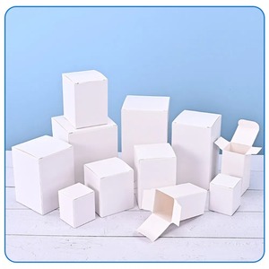 Custom White Card Paper <b>Box</b> Ivory Paper Card Board <b>Box</b> Packaging Folding DIY Christmas Valentines <b>Gift</b> <b>Small</b> Cardboard Paper <b>Box</b> - Product Image 6