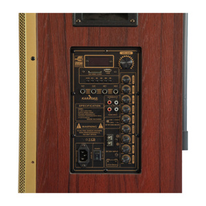 Altavoces <span class=keywords><strong>de</strong></span> Karaoke Grandes para Exteriores, Altavoces para Fiestas <span class=keywords><strong>de</strong></span> DJ, Altavoces <span class=keywords><strong>de</strong></span> Escenario, Bocinas <span class=keywords><strong>de</strong></span> <span class=keywords><strong>15</strong></span> Pulgadas, Altavoz con Ruedas y Micrófono Inalámbrico - Product Image 4
