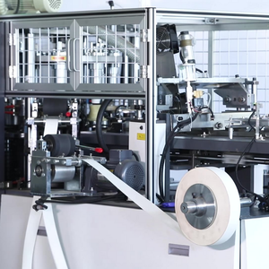 OCM12ถ้วยกระดาษความเร็วสูง60-80ชิ้น/นาทีเครื่องทำถ้วยกระดาษ PE อัตโนมัติขนาด1.5-16ออนซ์ด้านล่างสูง136มม. ความสูง80มม. - Product Image 6