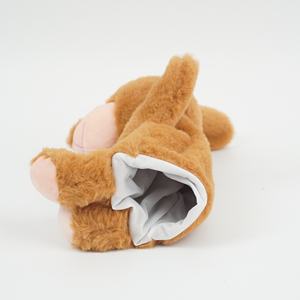 Venta caliente divertido conejo peluche <span class=keywords><strong>conejito</strong></span> marionetas suave Pascua educativo Animal mano marionetas - Product Image 4