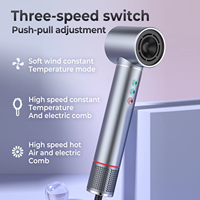 Sèche-cheveux ionique de luxe 1300W, outil de coiffage 5 en 1, moteur CC, boucleur automatique, salon, hôtel et usage extérieur, haute vitesse, logo personnalisé