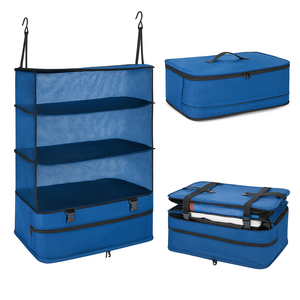Sac de rangement de voyage multifonctionnel à trois couches, sac de finition pour <span class=keywords><strong>valise</strong></span>, voyage d'affaires, garde-robe simple - Product Image 6