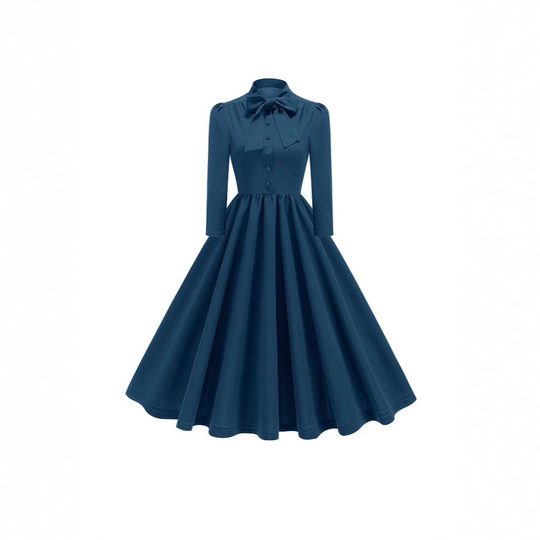 green emerald velvet dress 50s Style Prom Dress |50s Wedding Dress main image 0