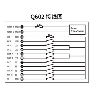 LCC Q602 <b>Wireless</b> Industrial Remote <b>Control</b> 4 Buttons Waterproof For Crane Lifting Equipment 100M Range - Product Image 3