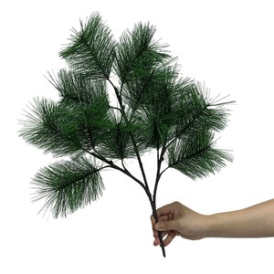 Foglie <span class=keywords><strong>di</strong></span> Pino Masson, Grandi Aghi <span class=keywords><strong>di</strong></span> Pino in Plastica, Decorazione Natalizia per Albero <span class=keywords><strong>di</strong></span> Pino, Pianta Artificiale Fatta a Mano per Interni, Fiore Finto - Product Image 5