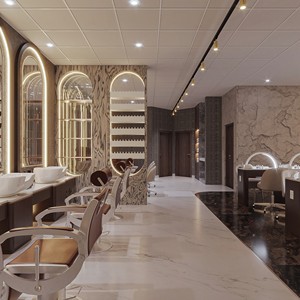 Diseño de Interiores para Salón de Belleza, Muebles Personalizados para Salón de Uñas, Personalización Completa de la Habitación, Decoración Integral, Renovación - Product Image 1