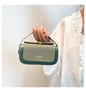 2026新しいテクスチャライト高級女性用ハンドヘルドボックスおしゃれな多目的シングルショルダークロスボディメッセンジャートートバッグPU - Product Image 3