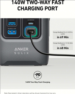 <span class=keywords><strong>ANKER</strong></span> solix C200 DC ngân hàng điện xách tay kỹ thuật số pin 60,000mAh bên ngoài cung cấp điện như AC adapter điện thoại di động - Product Image 6