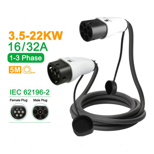 आपूर्तिकर्ता थोक कस्टम <span class=keywords><strong>3</strong></span> चरण 32a 22kw 220v टाइप <span class=keywords><strong>2</strong></span> v चार्जिंग केबल एक्सटेंशन - Product Image 4