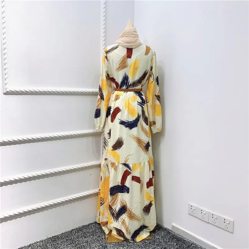 Robe marocaine de haute qualité pour femmes, nouvel arrivage, mode, manteau moyen, été, 2021
