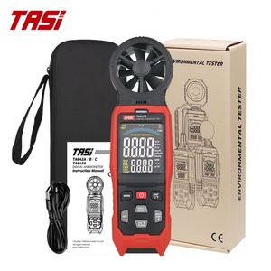 Anémomètre numérique TASI TA642B avec écran couleur VA, portée 9999, connexion USB, mesure du vent, de la température de l'air et du débit - Product Image 6