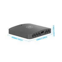 Boîtier AI Podofo CarPlay Android Auto, adaptateur USB, dongle Plug & Play avec WiFi, assistant vocal BT, garantie 1 an, filaire vers sans fil