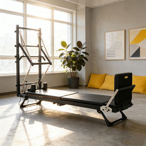 Machine de Pilates pliable commerciale avec demi-trapèze, lit de Pilates professionnel pour le yoga et le fitness avec tour - Product Image 3