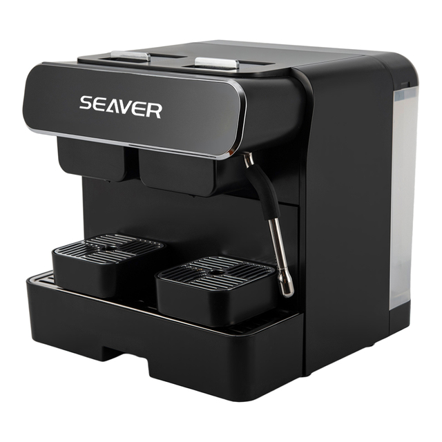 SEAVER Wholesale Semi Commercial Espresso Capsule Coffee Machines 2 Group with Hot Water and Steam