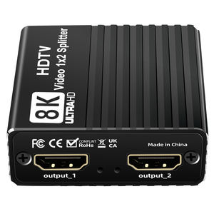 Répartiteur HDMI H12 8K HD 1*<span class=keywords><strong>2</strong></span> Un signal HDMI (V2.1) d'entrée se divise en deux appareils HDMI (V2.1) d'entrée Prise en charge 3D 8K60hz/4K120hz - Product Image 4