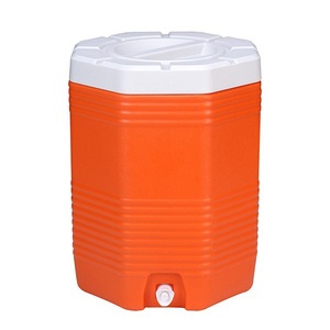 Orange Wine <b>Cooler</b> <b>Ice</b> <b>Cooler</b> <b>Box</b> with Thermal Insulation 28L Outdoor Use Beverage Jug - Product Image 3