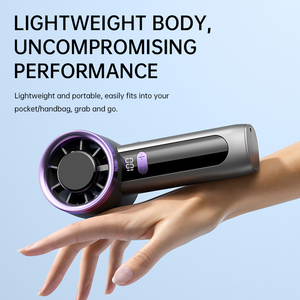 Daiges Factory New <b>Usb</b> Handheld <b>Fan</b> <b>Mini</b> Portable Charging Small Digital Display Office Student Gift <b>Fans</b> Rechargeable <b>Fan</b> <b>Mini</b> - Product Image 4
