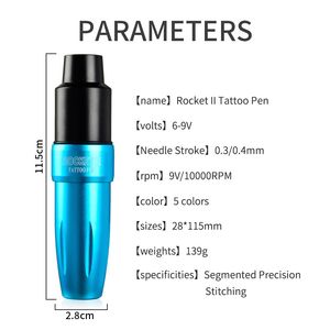 Máquina de Tatuaje PMU de Bajo Ruido con Motor Potente, para Microblading y Trazos de Cabello, con Logotipo OEM, Venta al por Mayor, Pistola de Tatuaje Profesional - Product Image 6
