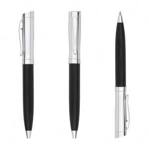 Stylo bille de luxe en métal lourd avec logo personnalisé gravé au laser, stylo à bille original pour cadeaux d'affaires - Product Image 3