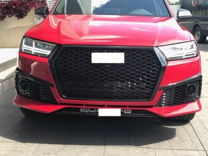 Conversione auto lifting Bodykit per <span class=keywords><strong>Audi</strong></span> <span class=keywords><strong>Q7</strong></span> 16-18 aggiornamento al diffusore posteriore paraurti anteriore RSQ7 - Product Image 2
