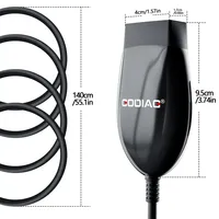 Câble de diagnostic GODIAG GD101 J2534 (J2534 & ELM327) pour véhicules J1979 - pour Acura pour Mazda - USB 12V