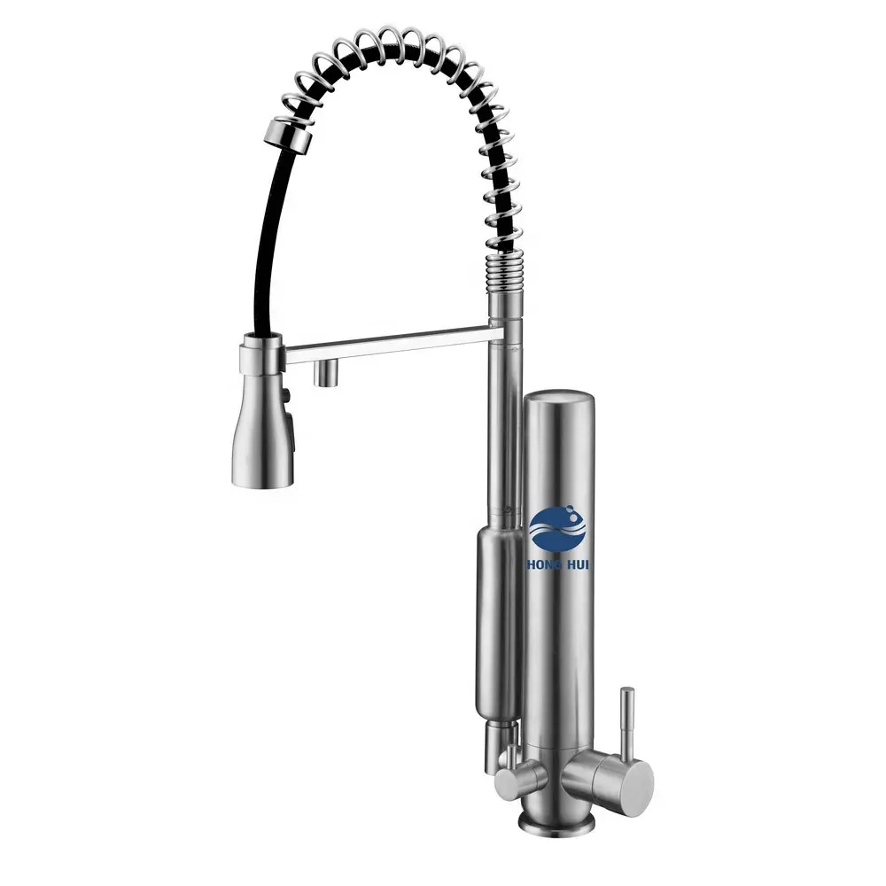 HONG HUI AC10D Stainless Steel 304 Kitchen Water Purifier Kitchen Water Filter 2-way Water Faucet