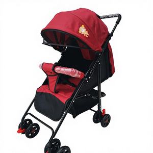 Passeggino Fuoristrada per Bambini con Grandi Ruote Gonfiabili in Metallo e Tessuto per Uso Esterno e Cittadino - Product Image 1