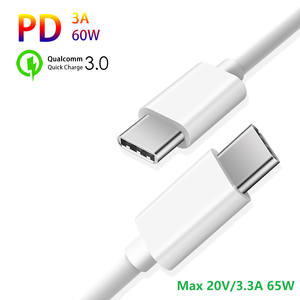 <span class=keywords><strong>Cable</strong></span> de carga rápida de 60W, <span class=keywords><strong>Cable</strong></span> de sincronización <span class=keywords><strong>USB</strong></span> C a <span class=keywords><strong>Usb</strong></span> c, cargador para <span class=keywords><strong>Samsung</strong></span>, 1M, 2M, Pvc, <span class=keywords><strong>Original</strong></span>, venta al por mayor - Product Image 2