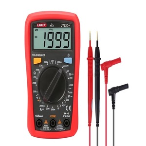 Testeur de multimètre numérique intelligent UT33D + pour outils de réparation de téléphone portable électronique bon prix multimètre unitaire compteur numérique UT33D - Product Image 1