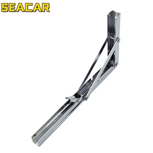 Seacar Stainless Steel 90 Degree Foldable <b>Bracket</b> Wall Mount Support Marine Hardware - Product Image 5