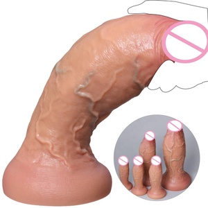 Dildos Realistas Extra Grandes XXL para Mujeres, Dildo Anal <span class=keywords><strong>de</strong></span> Silicona, Expansor <span class=keywords><strong>de</strong></span> Pene Grueso, Juguetes Sexuales para Adultos, Masturbación, Tapón Anal 18+ - Product Image 1