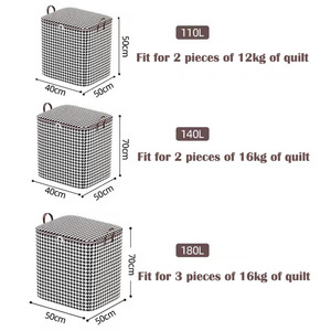 1688 AGENTE <span class=keywords><strong>DE</strong></span> COMPRAS Bolsa <span class=keywords><strong>de</strong></span> almacenamiento a cuadros <span class=keywords><strong>de</strong></span> <span class=keywords><strong>tela</strong></span> <span class=keywords><strong>rejilla</strong></span> dormitorio edredón Almacenamiento <span class=keywords><strong>de</strong></span> ropa boxlatticed bolsa - Product Image 3