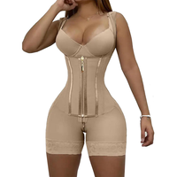 Fajas Colombianas Moldeadoras contrôle du ventre corps Shaper gaines post resserrement abdominal fesse levage femmes body