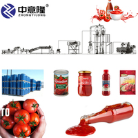 Tomatenketchup Productielijn Tomatenpuree Maken Machine Kalkoen
