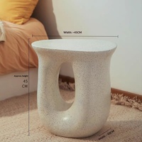 Table d'appoint créative en marbre pour chambre et salon, table basse de style moderne minimaliste et luxueux, mobilier de salon